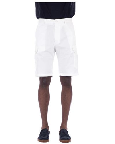 Tagliatore Casual Shorts - White