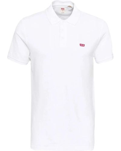 Levi's Polo-shirt mit kurzen ärmeln levi's - Weiß
