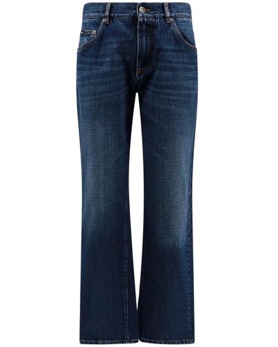 Dolce & Gabbana Jeans > straight jeans - Bleu