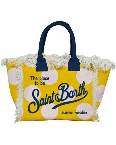 Mc2 Saint Barth Tote Bags - Yellow