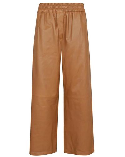 Arma Wide Trousers - Brown