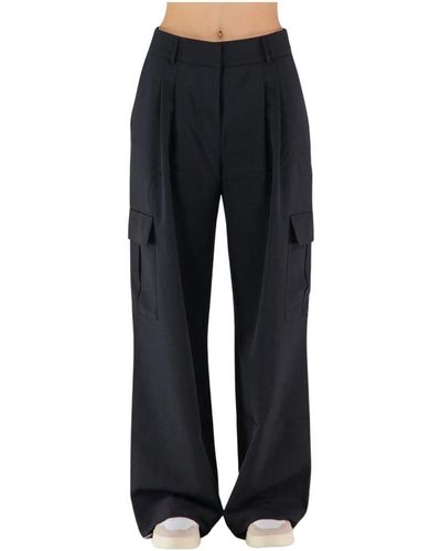Birgitte Herskind Trousers > wide trousers - Noir