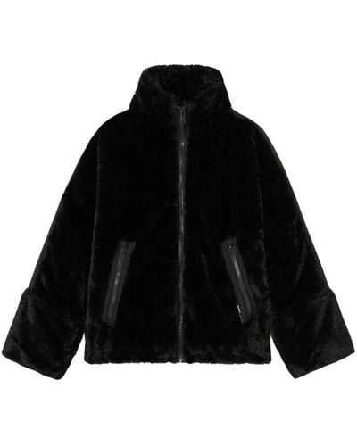 OOF WEAR Faux Fur & Shearling Jackets - Black