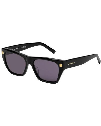 Givenchy Mutige rechteckige sonnenbrille - Schwarz