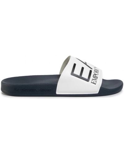 EA7 Shoes > flip flops & sliders > sliders - Bleu