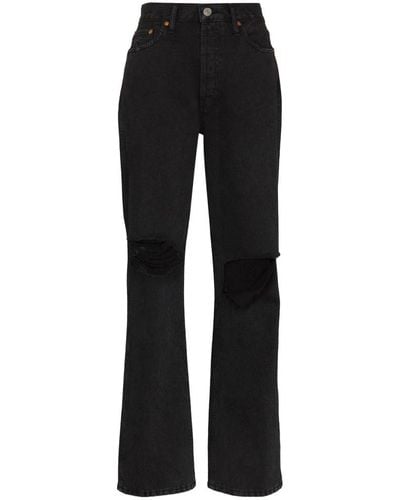 RE/DONE Flared Jeans - Black