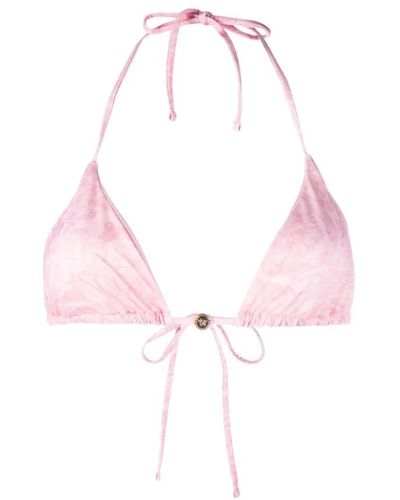 Versace Recyceltes barocco lycra bikini - Pink
