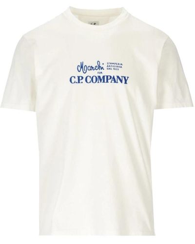C.P. Company T-Shirt - Weiß