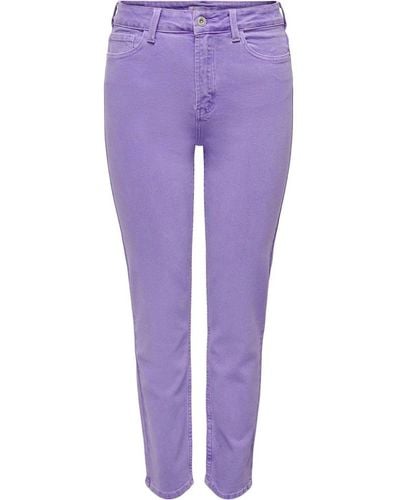 ONLY Skinny Pants - Purple