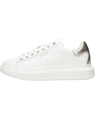 Guess Weiße modische sneakers vibo