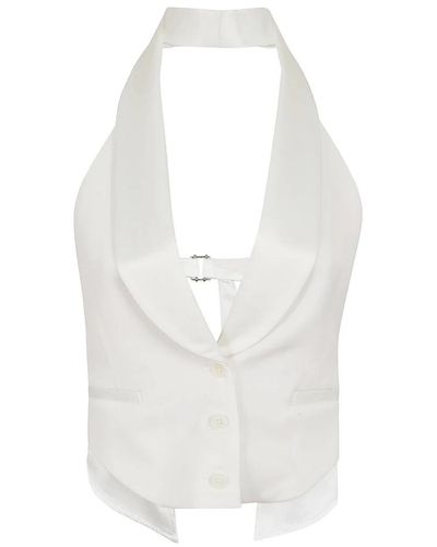 Jonathan Simkhai Jackets > vests - Blanc