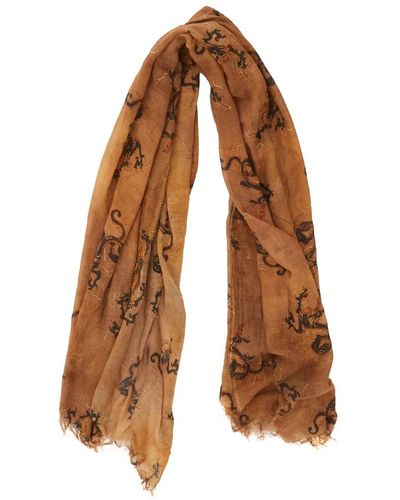 Uma Wang Accessories > scarves > winter scarves - Marron