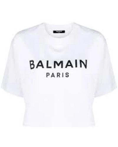 Balmain Camisetas y polos de moda para hombres - Blanco