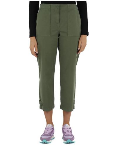 Pennyblack Trousers > cropped trousers - Vert