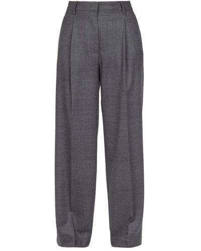 Mauro Grifoni Trousers > straight trousers - Gris