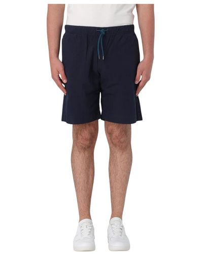 Paul Smith Shorts > casual shorts - Bleu