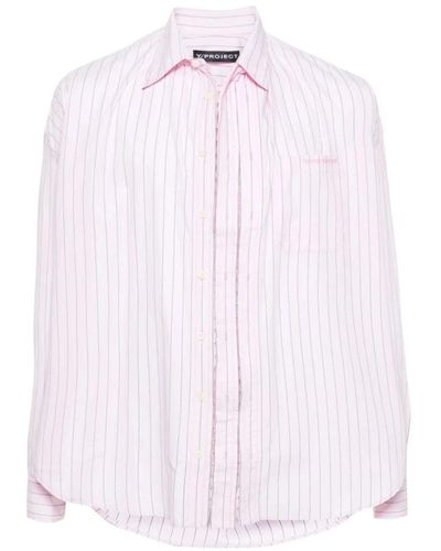 Y. Project Camisa rosa 201si 009 f515