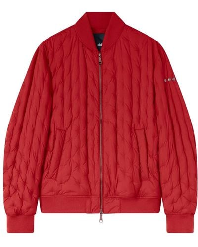 Add Jacquard down bomber - Rosso