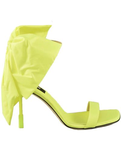 MSGM High Heel Sandals - Yellow