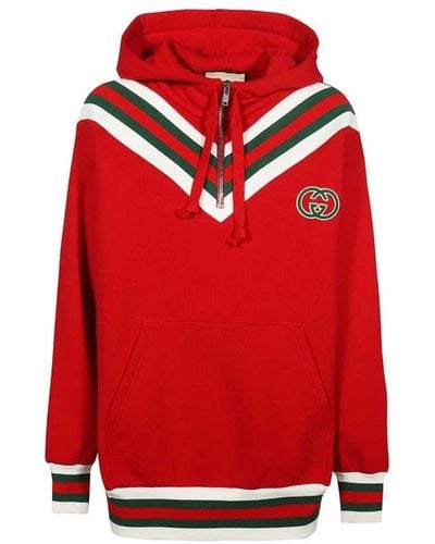 Gucci Hoodies - Red