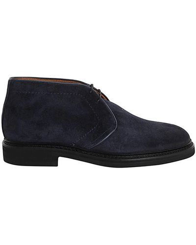 BERWICK  1707 Shoes > boots > lace-up boots - Bleu