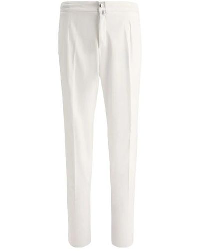 Kiton Pantalons - Blanc