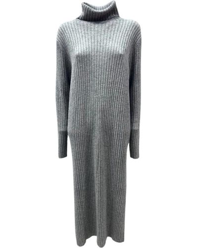 Allude Maxi Dresses - Gray