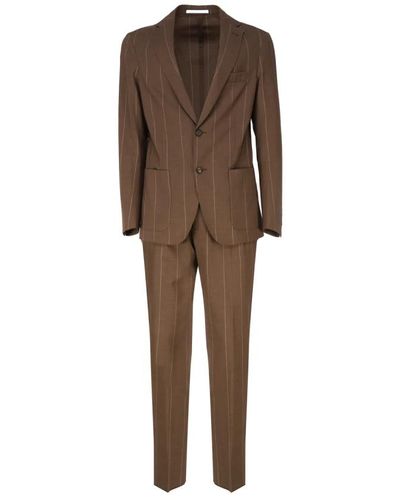 Eleventy Single breasted suits - Braun