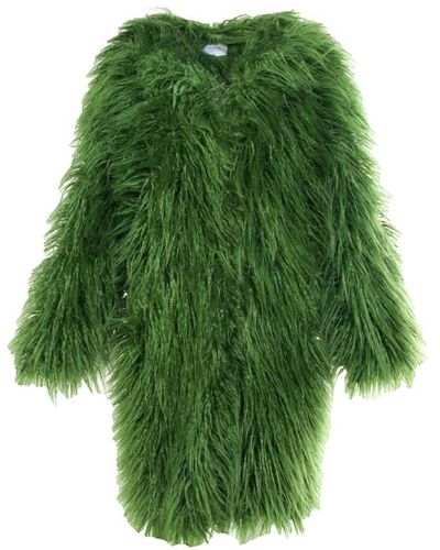 Fortini Faux Fur & Shearling Jackets - Green