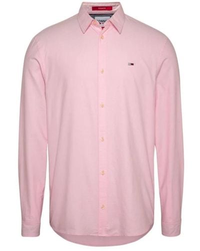 Tommy Hilfiger Casual Shirts - Pink