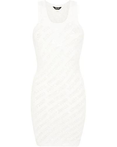 Just Cavalli Short Dresses - White