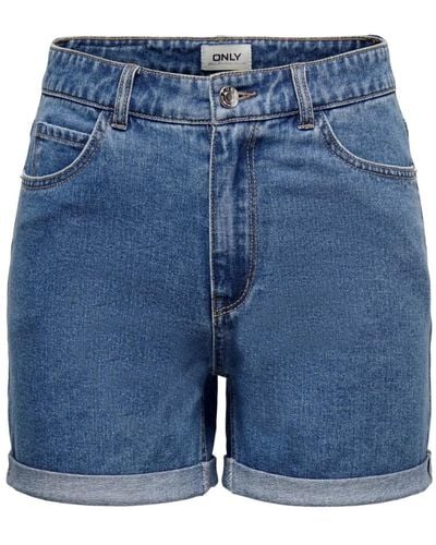 ONLY Denim Shorts - Blue