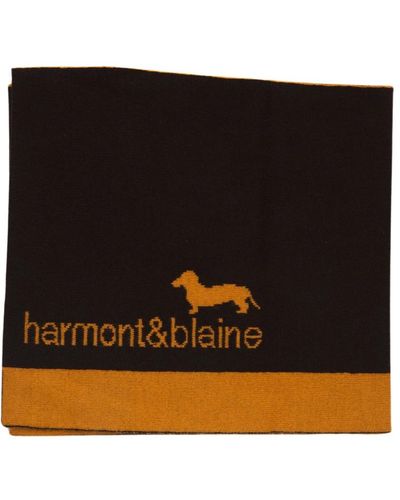 Harmont & Blaine Winter Scarves - Black