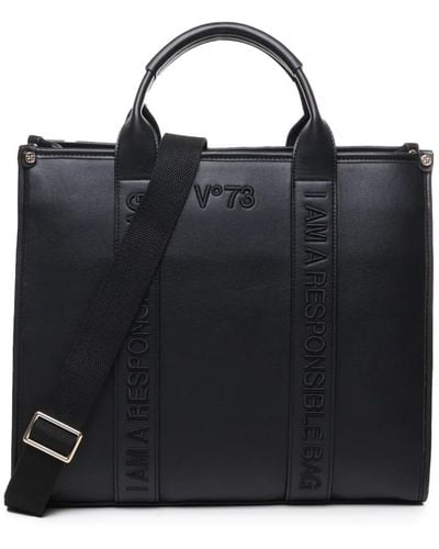 V73 Shoulder Bags - Black