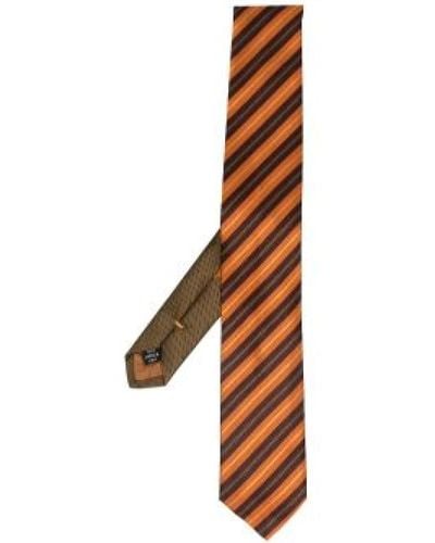 Dries Van Noten Elegante krawatte - cravatta - Braun