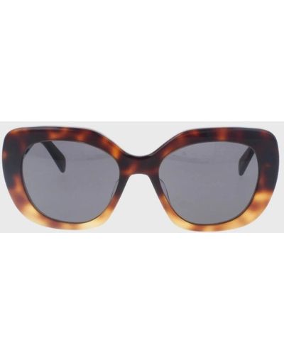 Celine Stilvolle sonnenbrille mit einzigartigem design - Braun