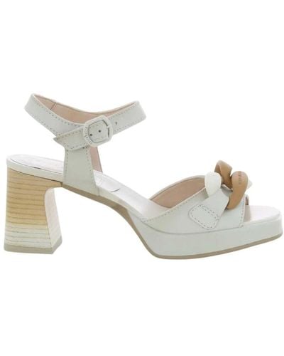 Hispanitas Shoes > sandals > high heel sandals - Blanc