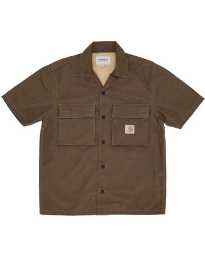 Carhartt Short Sleeve Shirts - Brown
