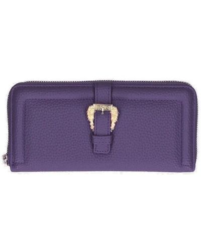 Versace Wallets & Cardholders - Purple
