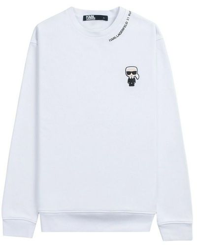 Karl Lagerfeld Sweatshirt - Blanc
