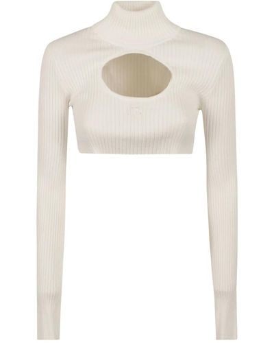 Courreges Tops > long sleeve tops - Blanc