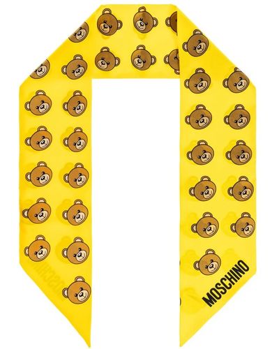 Moschino Accessories > scarves > silky scarves - Jaune