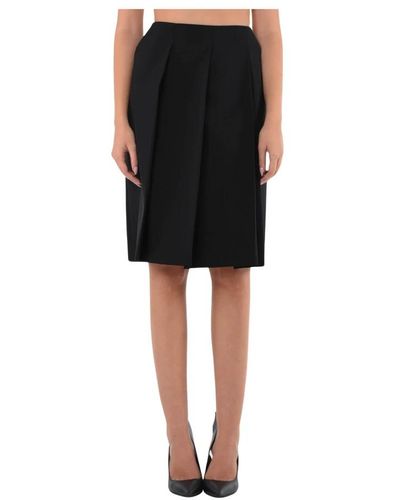 Sportmax Short Skirts - Black