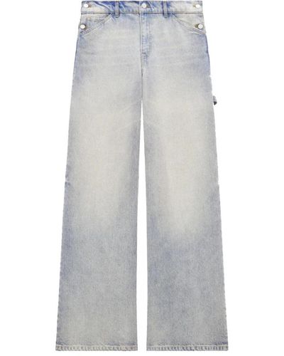 Courreges Wide Jeans - Gray