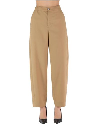 Marni Wide Trousers - Natural