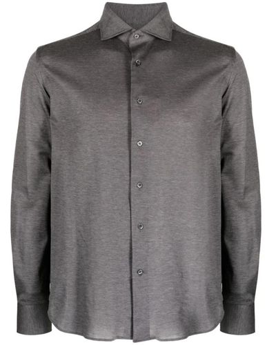 Corneliani Casual Shirts - Grau
