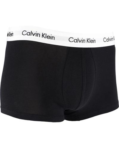 Calvin Klein Low rise trunks 3er-pack - Schwarz