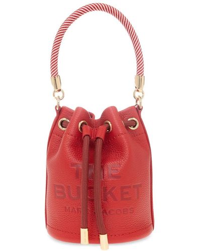 Marc Jacobs 'the bucket micro' shoulder bag - Rosso