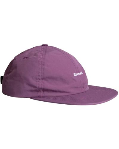 Edmmond Studios Accessories > hats > caps - Violet