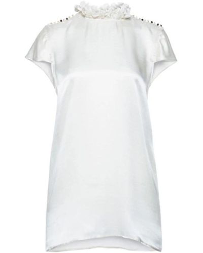 Manila Grace Blouses & shirts > blouses - Blanc